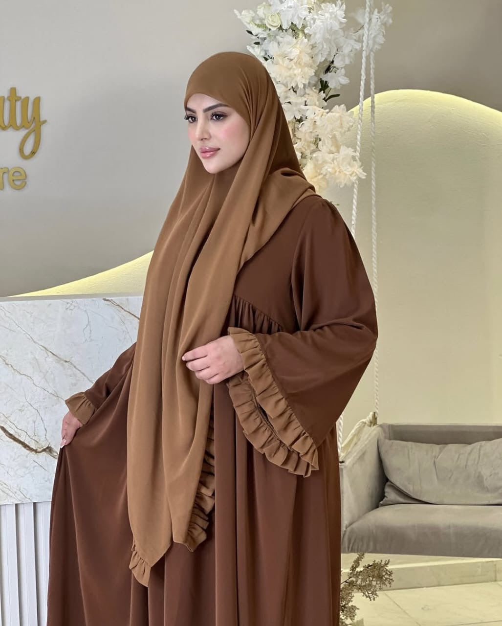 عباية بنت حوران – 9 ألوان، مقاسات M-XXL